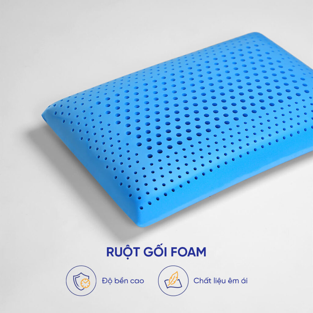 Gối foam điều hòa thân nhiệt Comfy Airflow Max