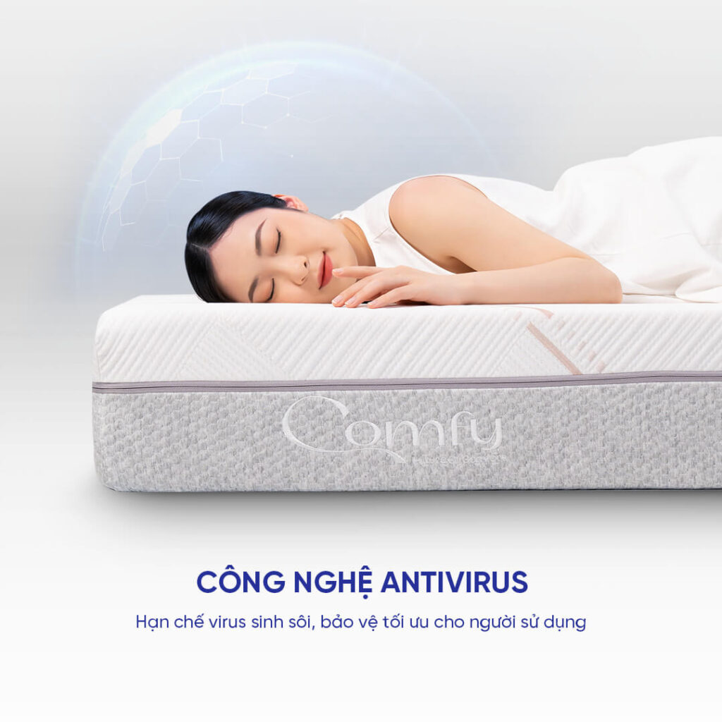 nệm memory foam Comfy Lux 1.0