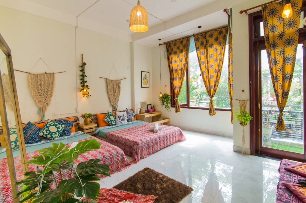 nệm cho homestay đẹp