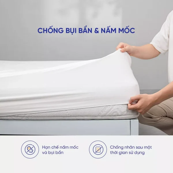 Bảo vệ nệm Doona Bamboo thoáng khí