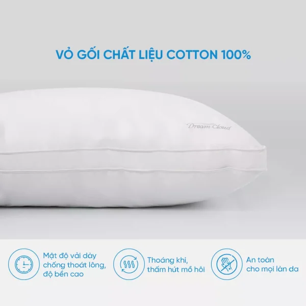 Gối lông vũ Doona Dream Cloud cao cấp