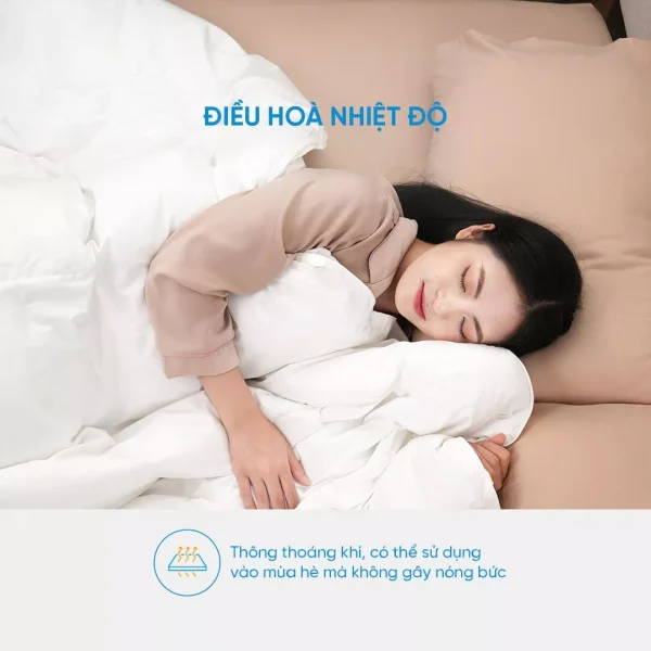 Ruột chăn lông vũ Doona Microfiber điều hòa nhiệt độ