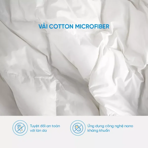 Ruột chăn lông vũ Doona Microfiber êm ái