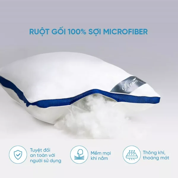 Ruột gối lông vũ nhân tạo Doona Microfiber