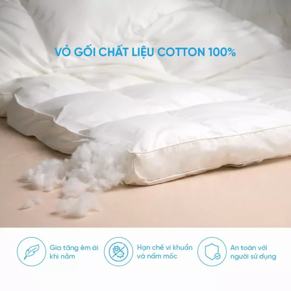 Topper lông vũ Doona Microfiber