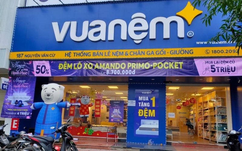 Vua Nệm lừa đảo có đúng không? 4 Hệ thống Vua Nệm phủ rộng toàn quốc sau 17 năm phát triển